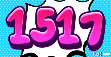 1517 Text Effect