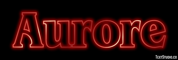 Aurore Effet de Texte