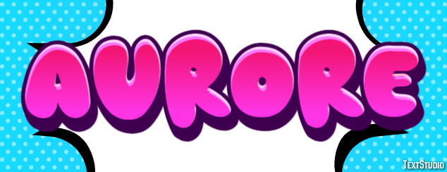 Aurore Text effect