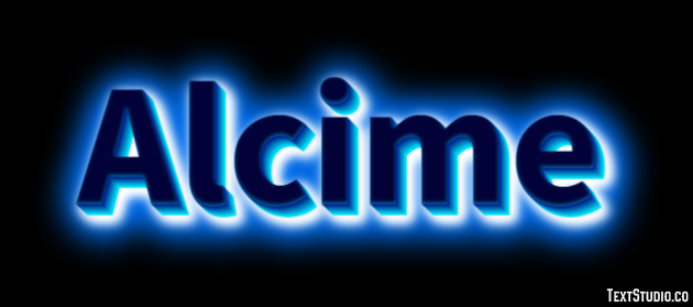 Alcime Effet de Texte