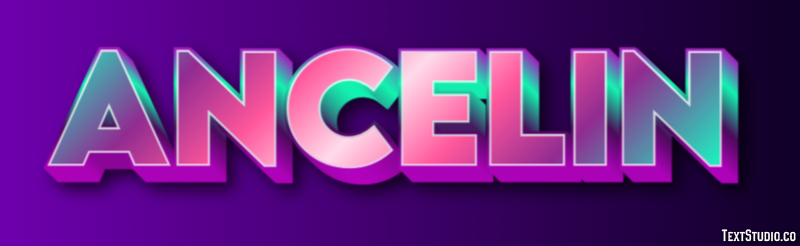 Ancelin Text Effect