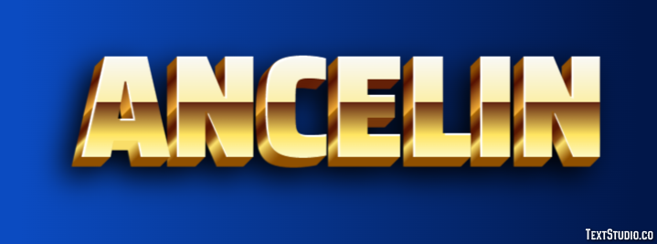 Ancelin Text Effect