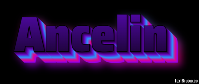 Ancelin Text Effect