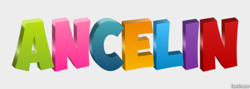 Ancelin Text Effect