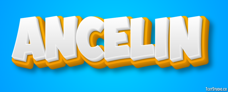 Ancelin Text Effect