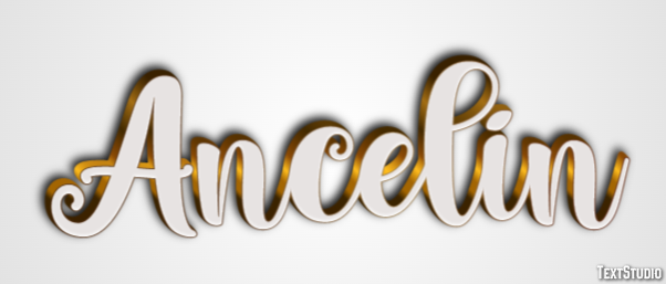 Ancelin Text Effect