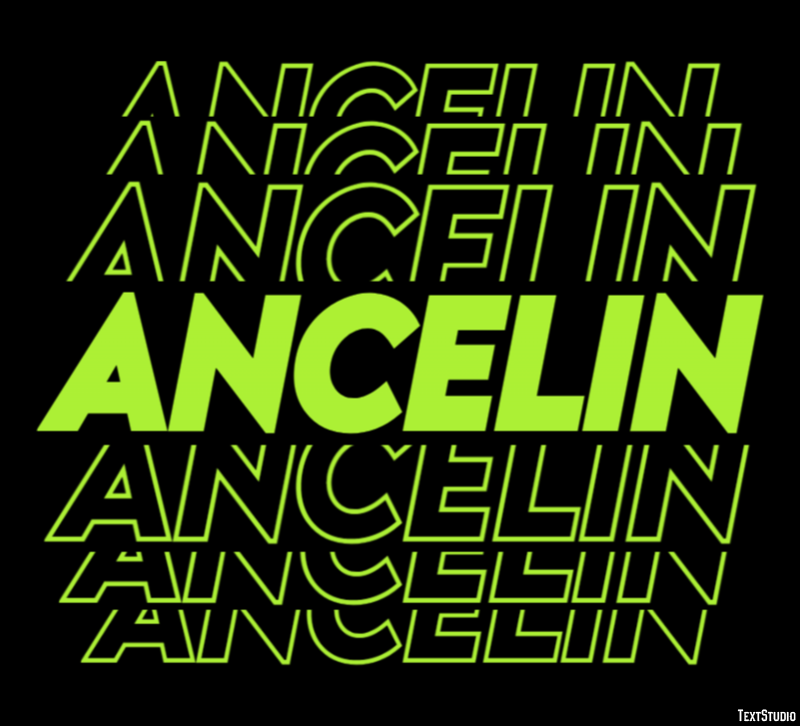 Ancelin Efekt tekstowy
