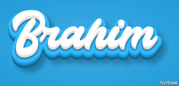 Brahim Text Effect