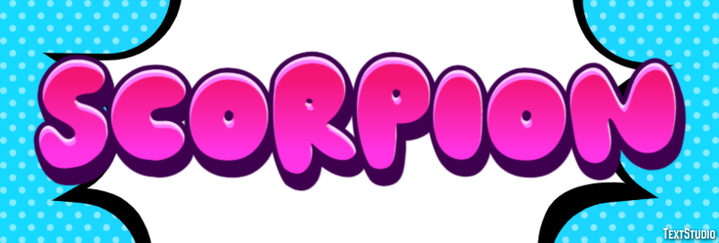 Scorpion Text effect