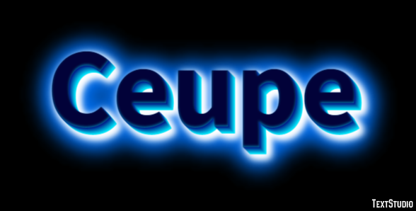 Ceupe Texteffekt