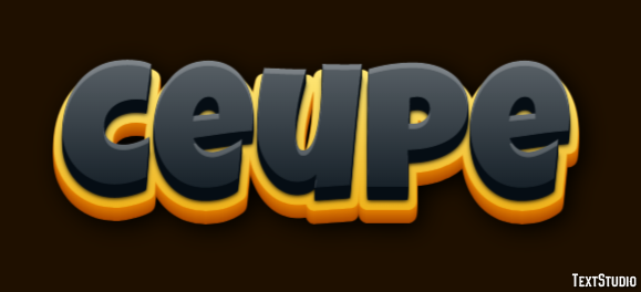 Ceupe Texteffekt