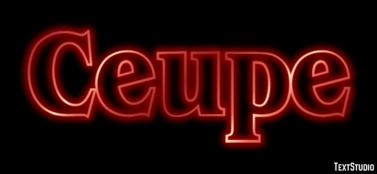 Ceupe Texteffekt