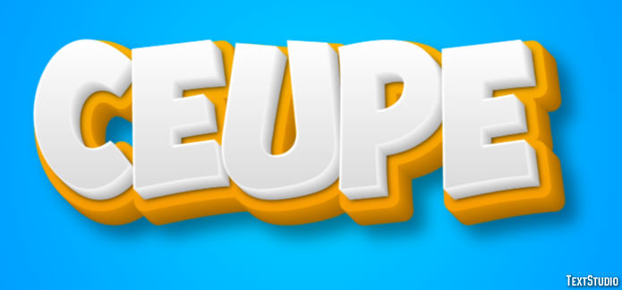 Ceupe Texteffekt