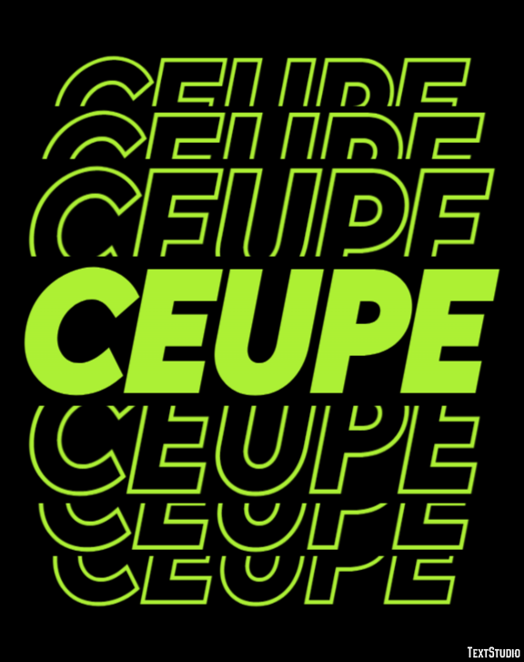 Ceupe Texteffekt