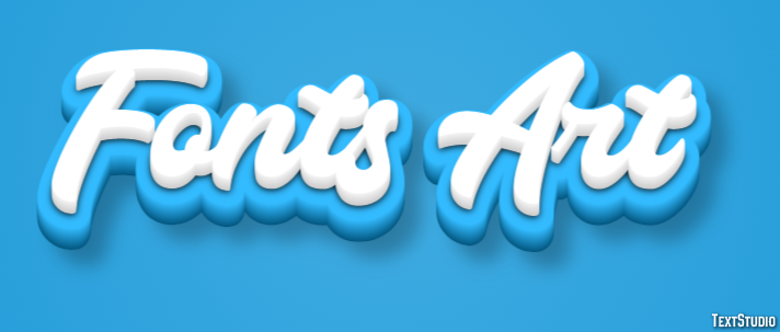 Fonts Art Tekst Effect