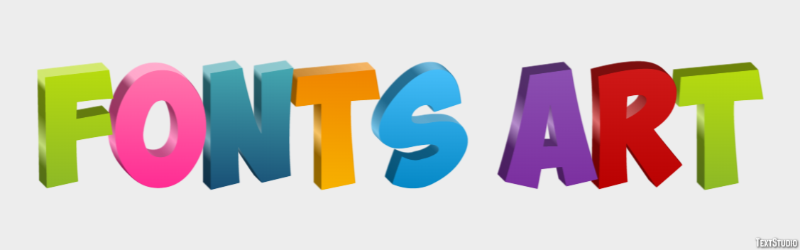Fonts Art Tekst Effect