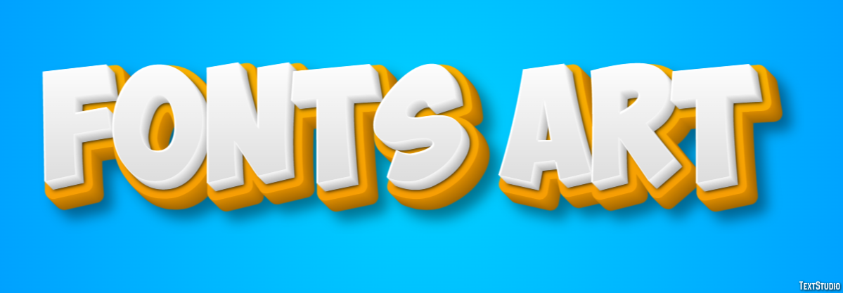 Fonts Art Tekst Effect