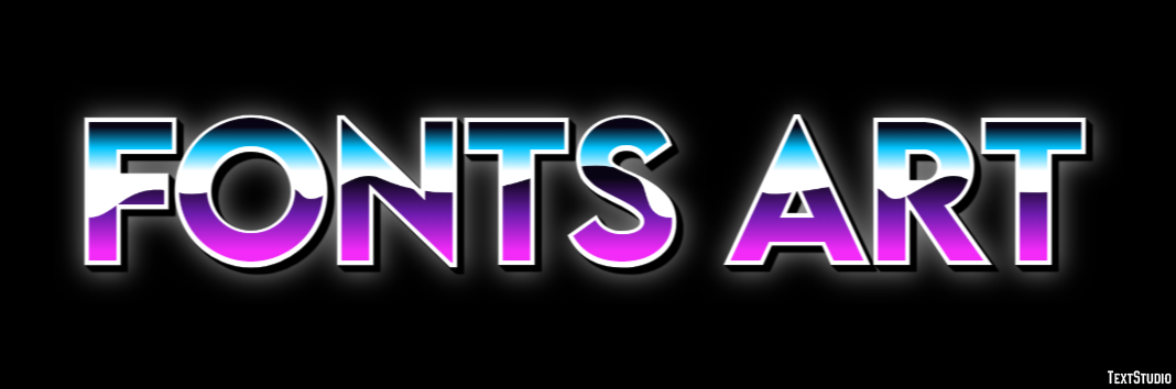 Fonts Art Tekst effect