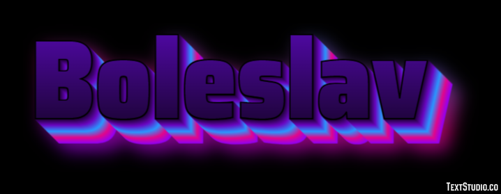 Boleslav Эффект текста