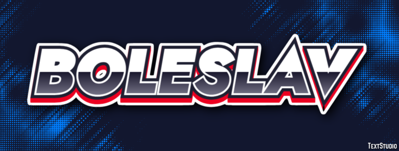 Boleslav Текстовый эффект
