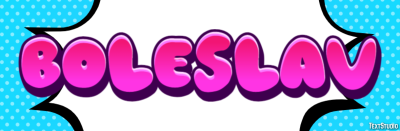 Boleslav Текстовый эффект