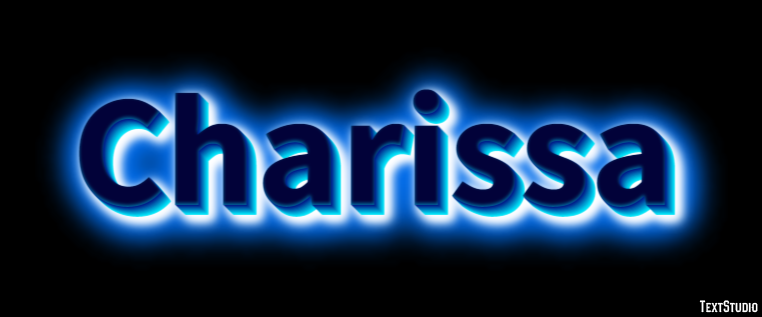 Charissa Text effect