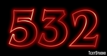 532 Text Effect