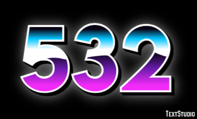 532 Tekst Effect