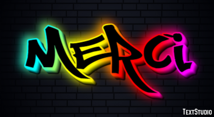 Merci Effet de Texte