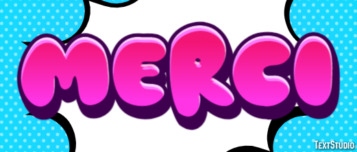 Merci Effet de Texte