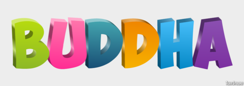Buddha Text Effect