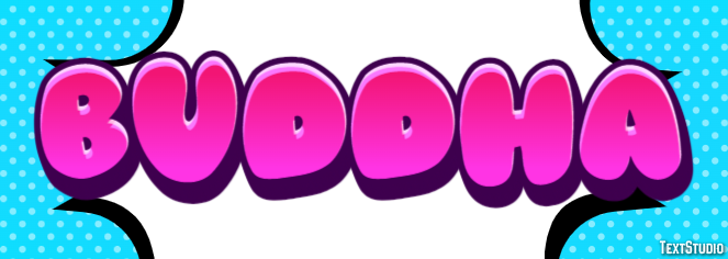 Buddha Text effect
