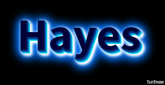 Hayes テキスト効果