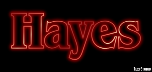 Hayes Effet de Texte