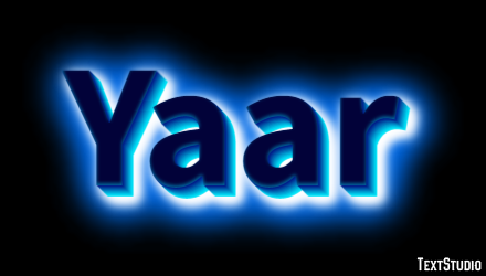 Yaar Text Effect