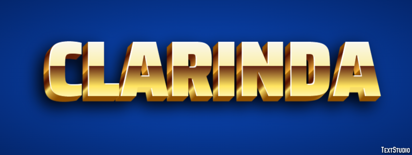 Clarinda Text Effect