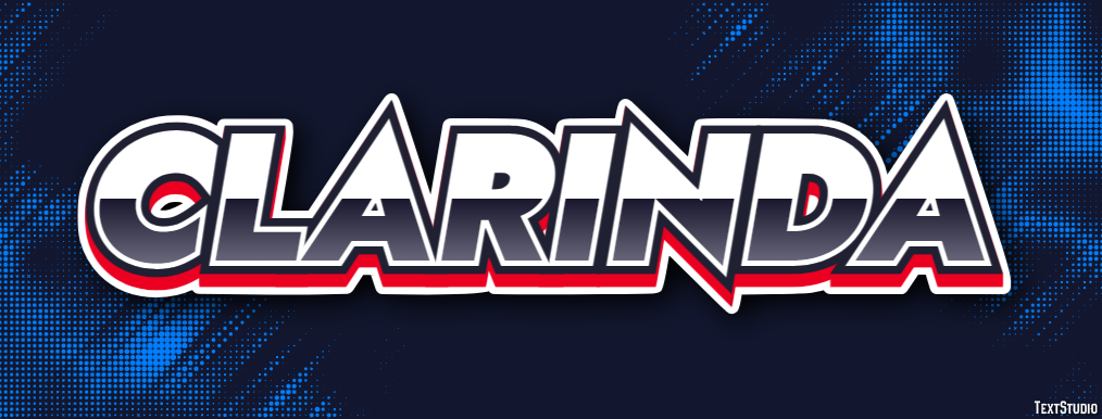 Clarinda Text effect