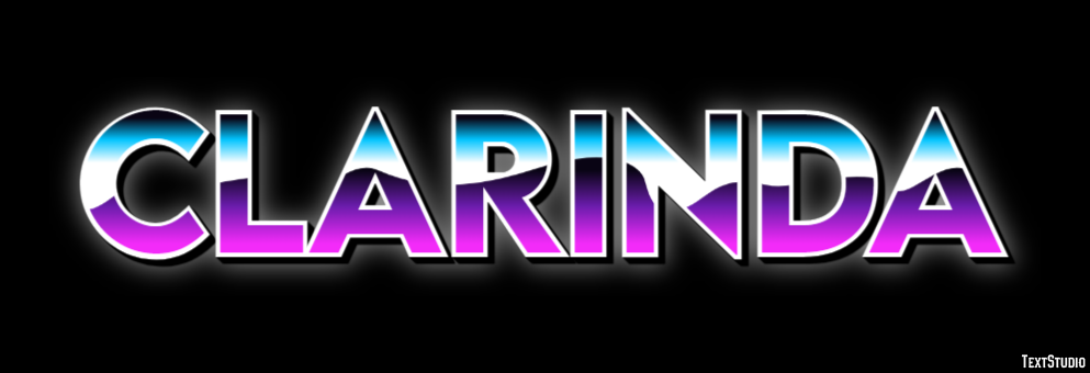 Clarinda Text effect
