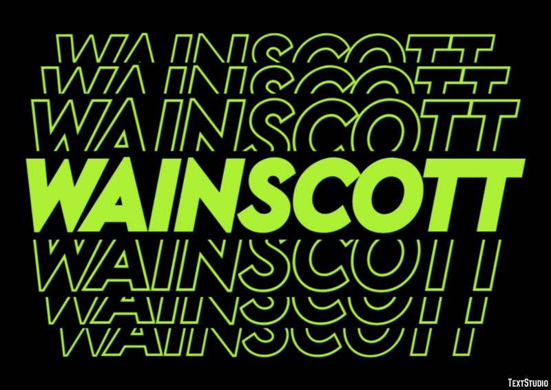 Wainscott Text Effect