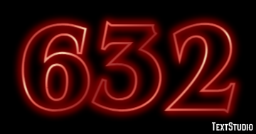 632 Efeito de texto