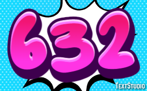 632 Tekst Effect