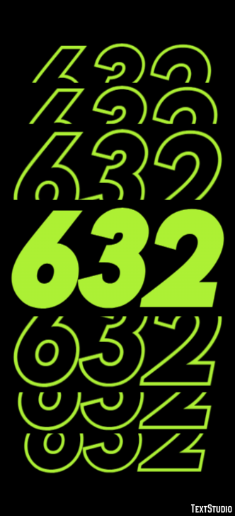 632 Tekst Effect