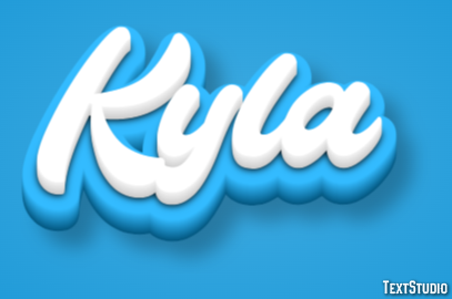 Kyla Text effect