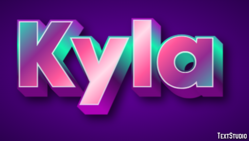 Kyla Text effect