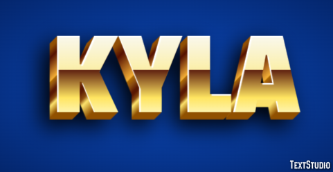 Kyla Text effect
