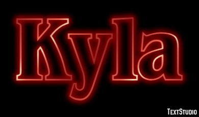 Kyla Text effect