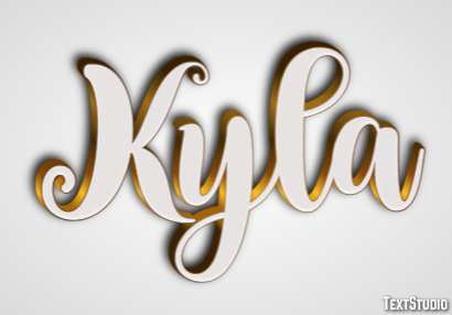 Kyla Text effect