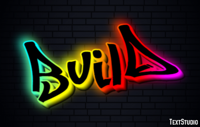Build Effet de Texte