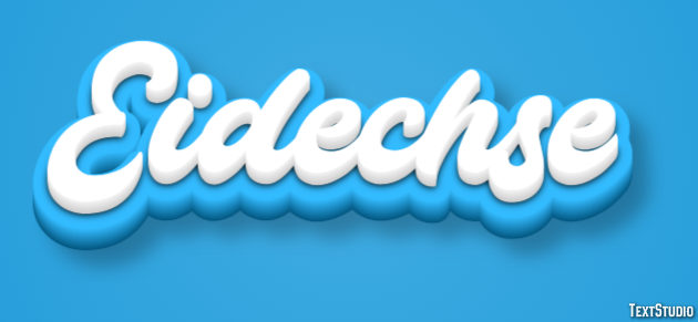 Eidechse Effetto testo
