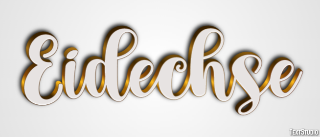 Eidechse Effetto testo